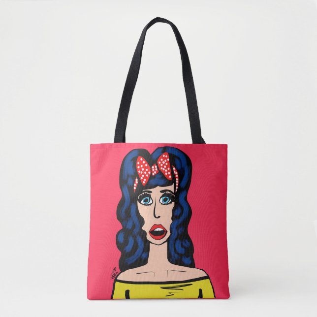 Tote Surpreso! Bolsa de Lona (Frente)