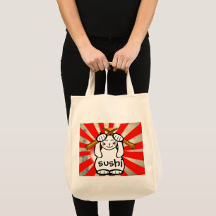 Tote Sushi Maneki Neko Bolsa