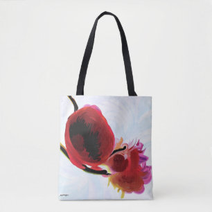 Tote Sway Red Anemone Bolsa