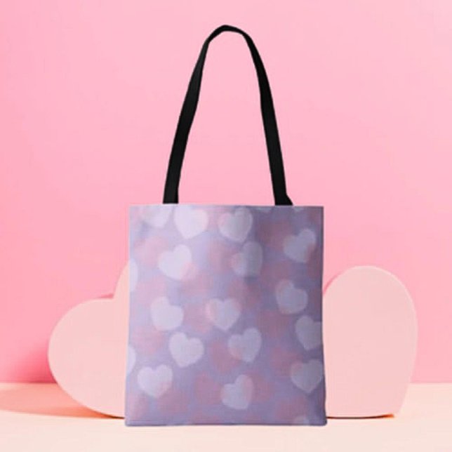 Tote Sweetheart Sprinkle | Bolsa de Padrão de Coração d (Criador carregado)