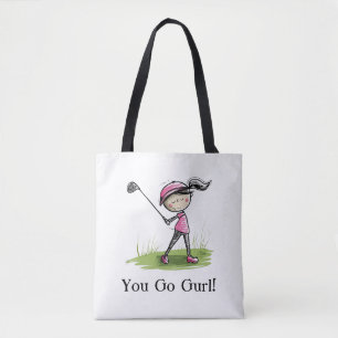 Tote Swing in Style: Bolsa de Cartoon de Cartoon de Gol