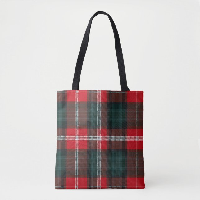 Tote Tartan Chic Bolsa (Frente)