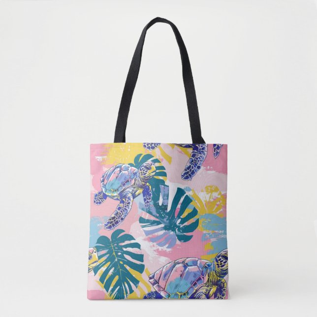 Tote Tartarugas do mar Bolsa (Frente)