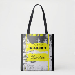 Tote Tema de Barcelona- Bolsa de Barcelona do estilo 90