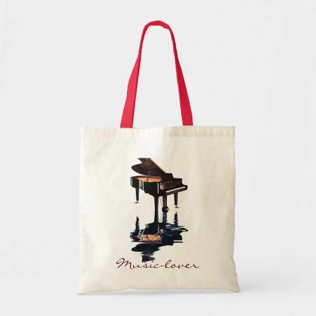 Tote Tema de MÚSICA - Bolsa de presentes para o Grande  (Frente)