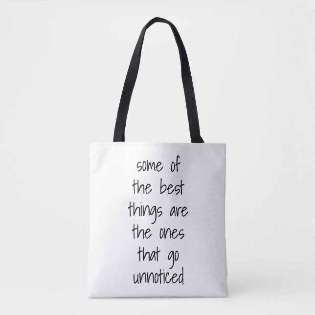 Tote The Best Things Bolsa de Ombro (Frente)
