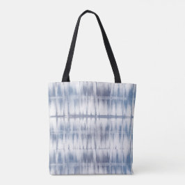 Tote Tie Dye Light Blue Denim Shades Bolsa
