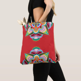 Tote Tiger Dragon Mandala Shoulder Bolsa (2 Tamanhos)