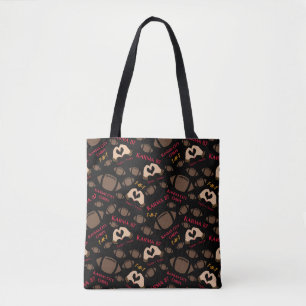 Tote TNT-Chiefs - Tudo Sobre Impressão Bolsa Preto Verm