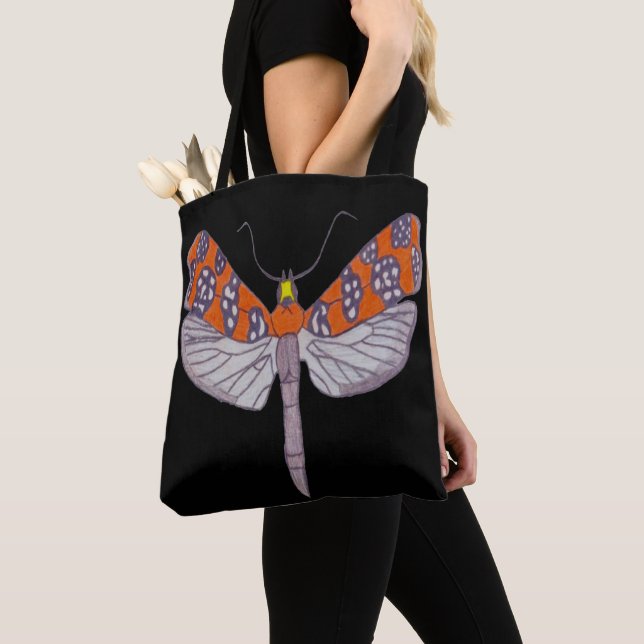 Tote Total - Mariposa Ailanthus (preta) (Close Up)