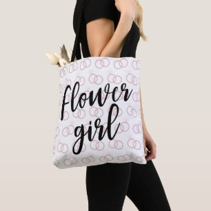 Tote Tote do Anel de Casamento da Rapariga da Flor