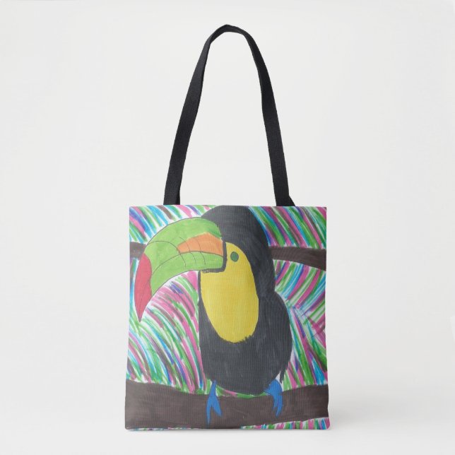 Tote Tote Tropical Colorida (Frente)