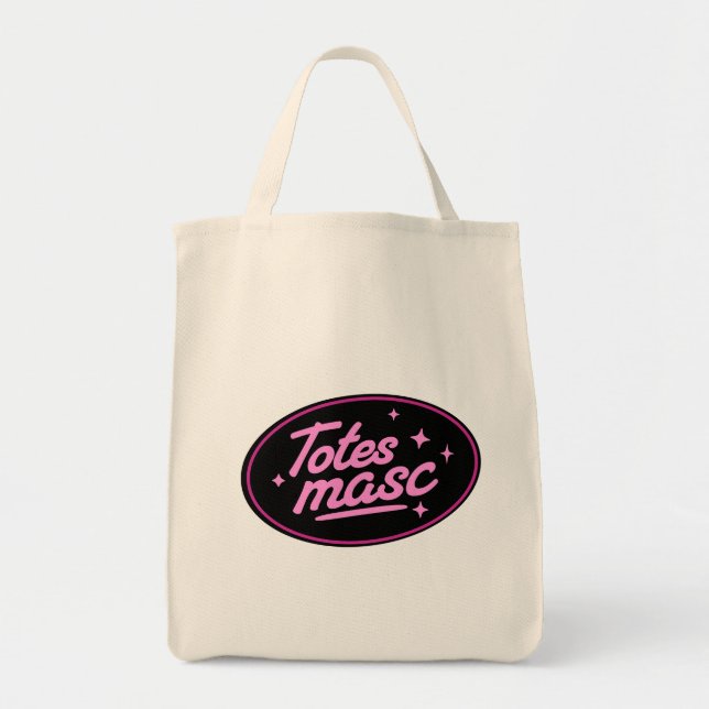 Tote Totes Masc Bolsa de Compras Boba (Frente)