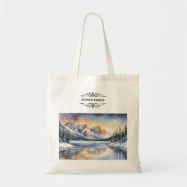 Tote Tranquil Winter Banff National Park Bolsa