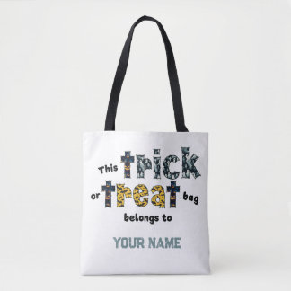 Tote Trick ou trate a bolsa do Dia das Bruxas