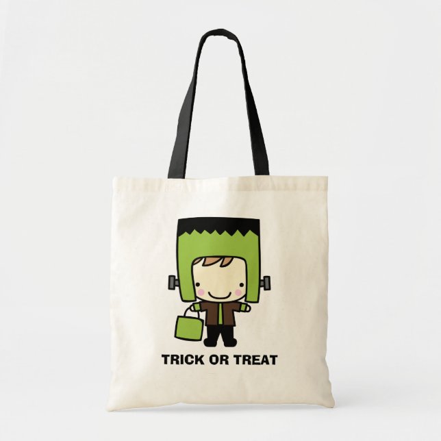 Tote Truque de Dia das Bruxas ou Trate a Bolsa de Doces (Frente)