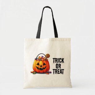 Tote Truque ou bolsa de tratamento de Jack-o-Lanterna C