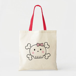 Tote Truque ou bolsa de tratamento do crânio do Hallowe