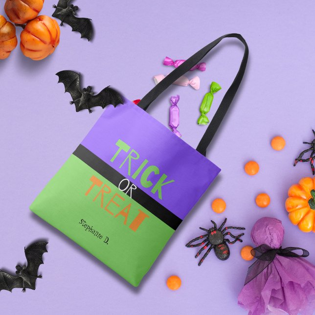 Tote Truque Spooky ou Bolsa de Tratamento (Criador carregado)
