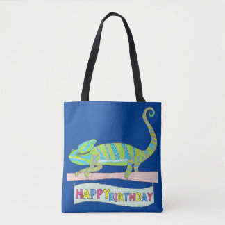 Tote Tudo - Camaleão de Aniversário (azul)