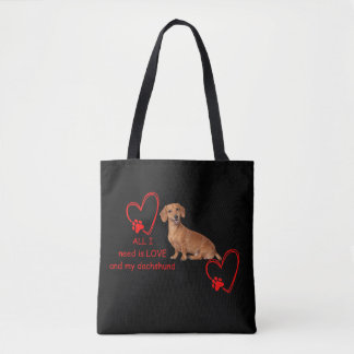 Tote Tudo o que Preciso é Amor e Minha Bolsa Preta de D