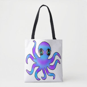 Tote Tudo - Polvo Azul Violeta (branco)