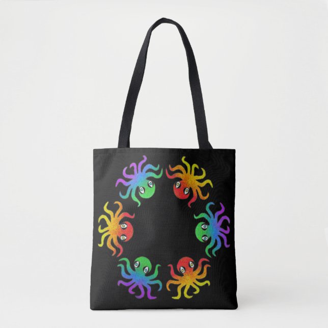 Tote Tudo - Polvo Gradiente (preto) (Frente)