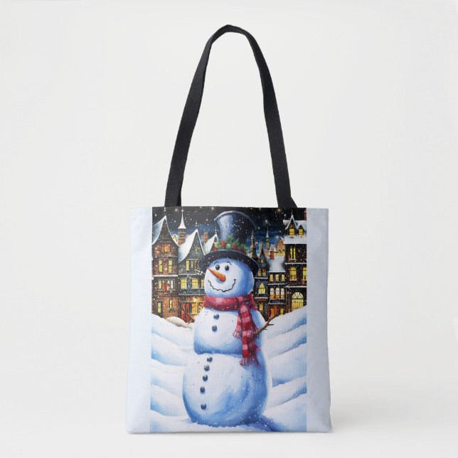 Tote UM Bolsa DE NATAL FROSO (Frente)