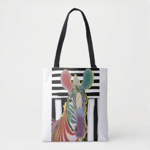 Tote Um bolsa diferente do meio da zebra