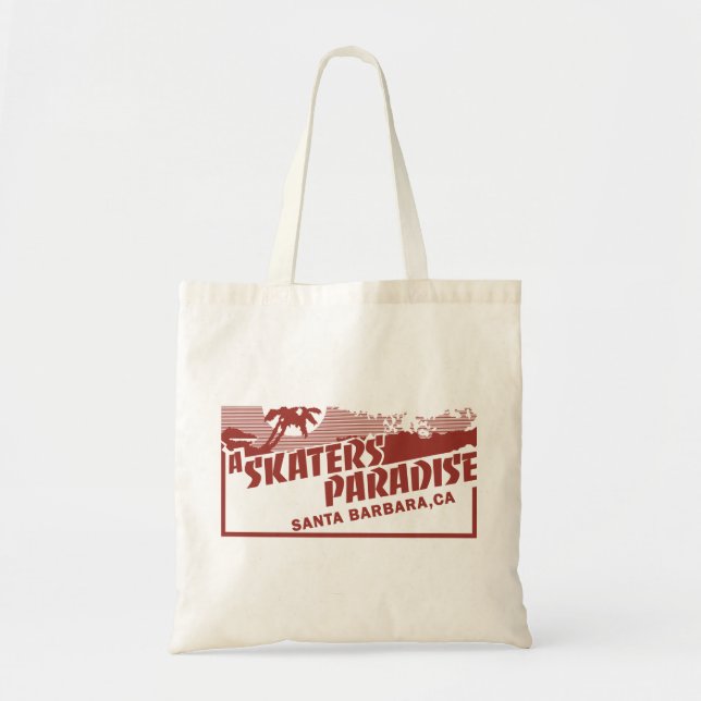 Tote Um paraíso de skater - Bolsa (Frente)