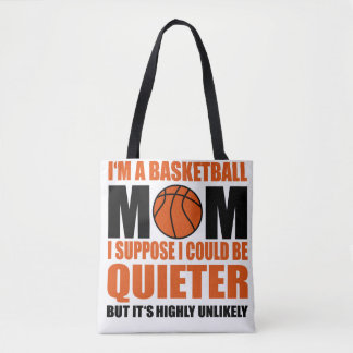 Tote Uma bolsa de uma mãe de basquete