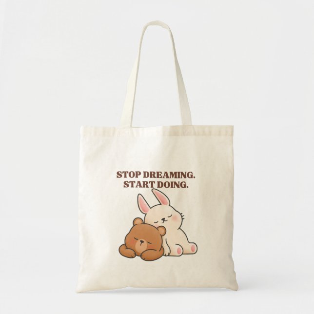 Tote Urso Cinto e Coelho Bolsa de Cota (Frente)