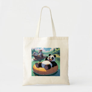 Tote Urso de panela numa piscina comprando a bolsa