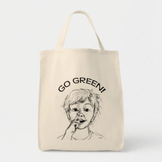 Tote Vai o verde! O bolsa do mantimento