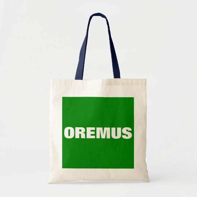 Tote Vamos Rezar Bolsa gráfico (Frente)