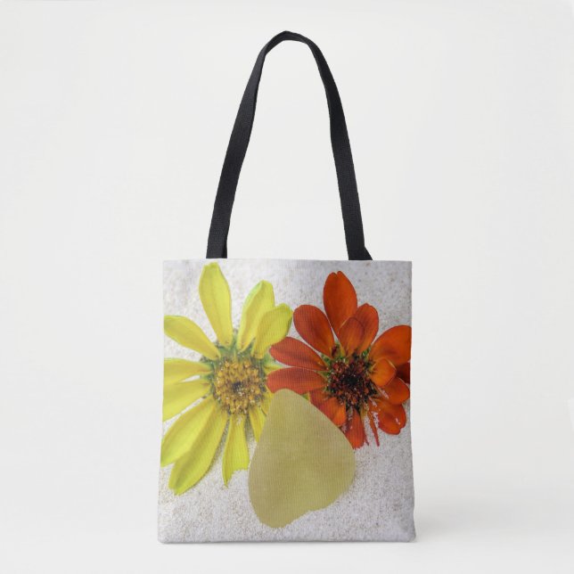 Tote Vidro-do-mar amarelo - bolsa (Frente)