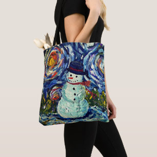 Tote Vincent the Snowman Bolsa