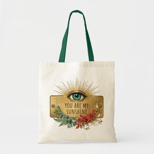 Tote Você É Minha Bolsa de Compras Sunshine (Frente)