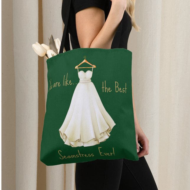 Tote Você é o melhor Bolsa de Vestido de Casamento (Criador carregado)