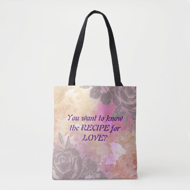 Tote Você quer saber a receita para o Bolsa do AMOR (Frente)