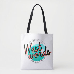 Tote Westwords Bolsa (fundo leve/personalizável)