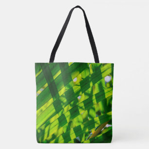 Tote Xadrez das folhas de palmeira, Kauai, a bolsa de