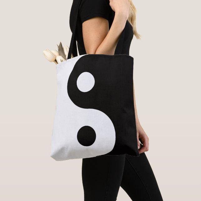 Tote Ying Yang duality Bolsa (Close Up)