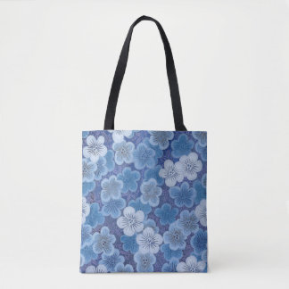ToteKasho Sansui Bolsa de Mão com Padrão Japonês V