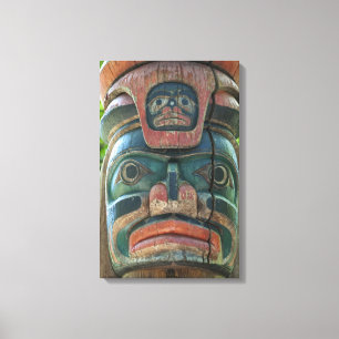 Totem Pole Canvas