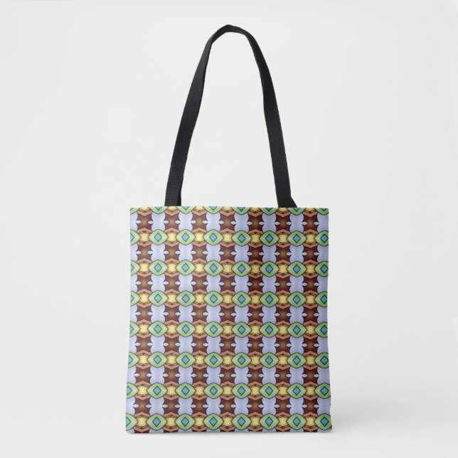 Totes Elegantes: Designs Impressos em Todo o Taman (Frente)