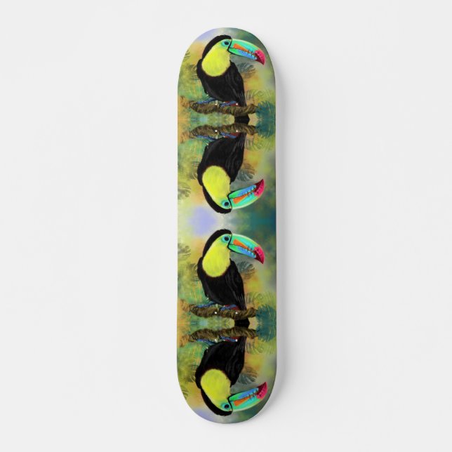Toucan Bird Skateboard (Frente)