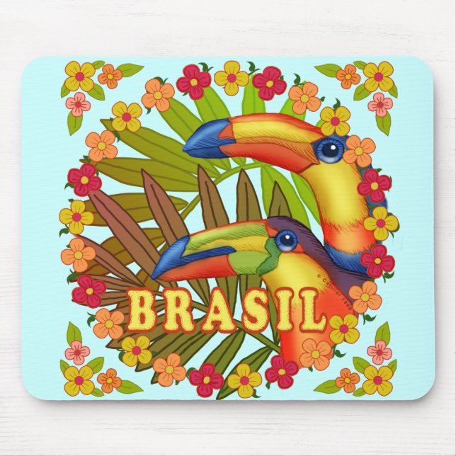 Toucans do Brasil  mousepad (Frente)