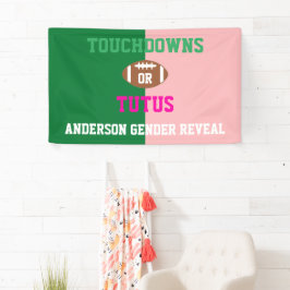 Touchdowns ou Revelação de Gênero de Tutus