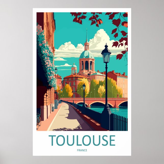Toulouse France Poster (Frente)